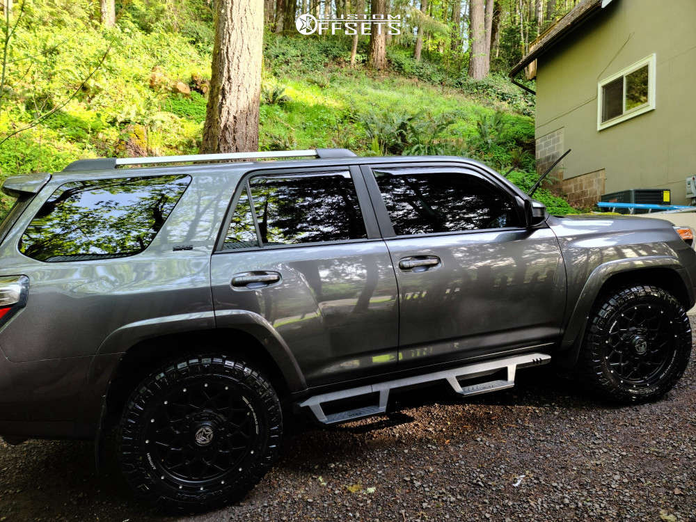 2021 Toyota 4Runner Aggressive > 1" outside fender on 20x9 0 offset Anthem Off-Road Avenger and 32"x11.5" Nitto Ridge Grapplers on Stock Suspension - Custom Offsets Gallery