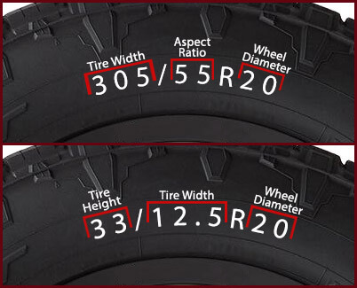 How to read Tire Size